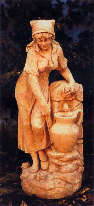 Statua contadina acquaiola