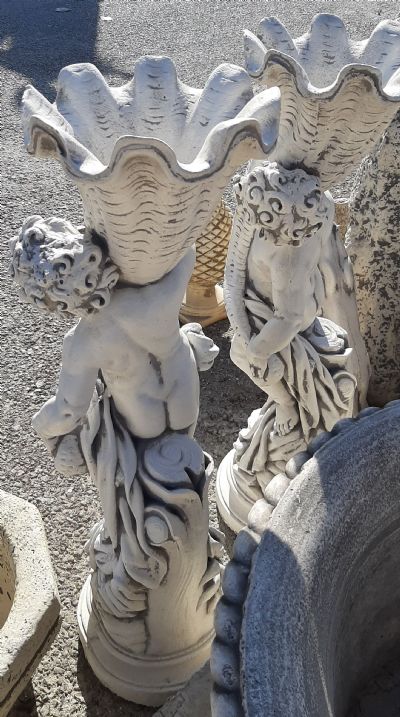 STATUA PUTTO CORNUCOPIA