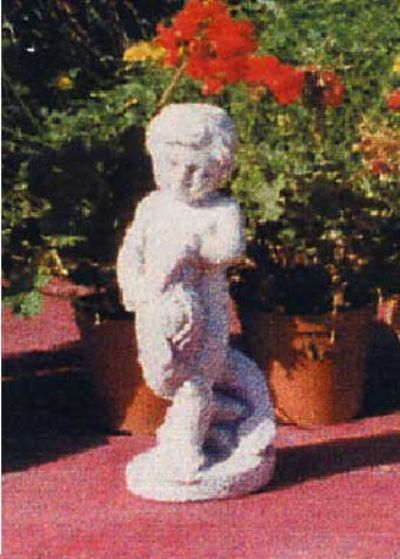 Statua putto Font. 3 falde