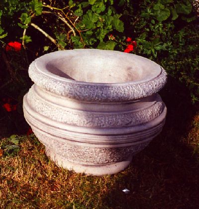 Vaso rotondo rustico